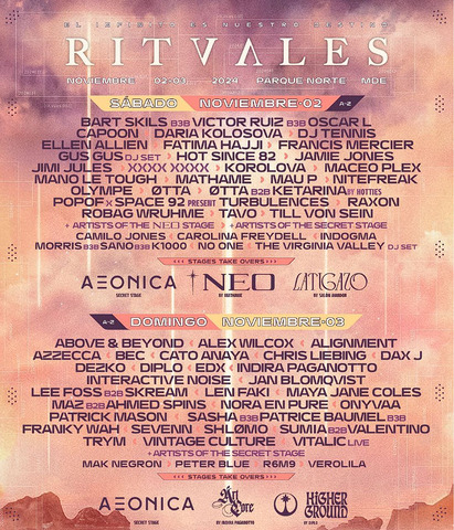 2 Y 3 DE NOVIEMBRE | RITVALES