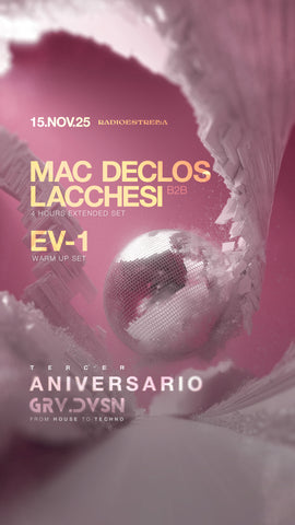15 DE NOVIEMBRE | Aniversario Groove Division